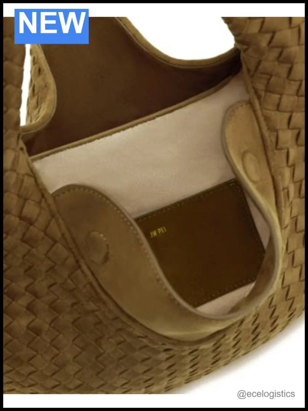 Faux Suede Woven Hobo Shoulder Bag for Women